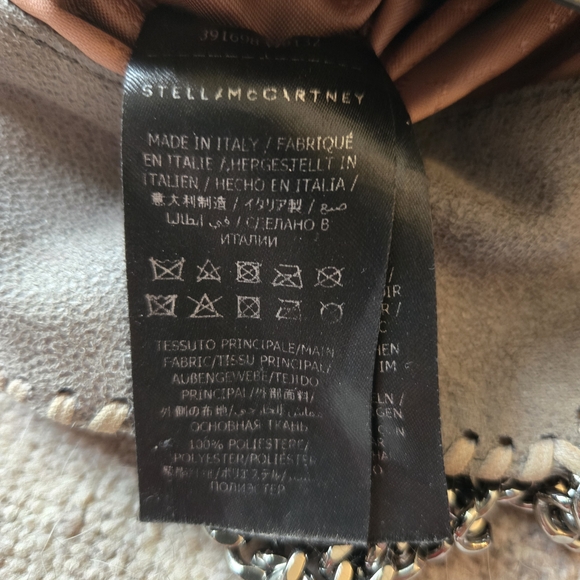 Stella McCartney Falabella Tiny – Gray with Silver Hardware - Picture 4 of 8